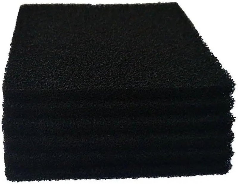 6 قطع من وسائد مرشح الكربون المنشط لصندوق فضلات القطط، أوراق استبدال لتنقية الهواء وامتصاص الروائح مقاس 6 × 6.5 بوصة - Image 2